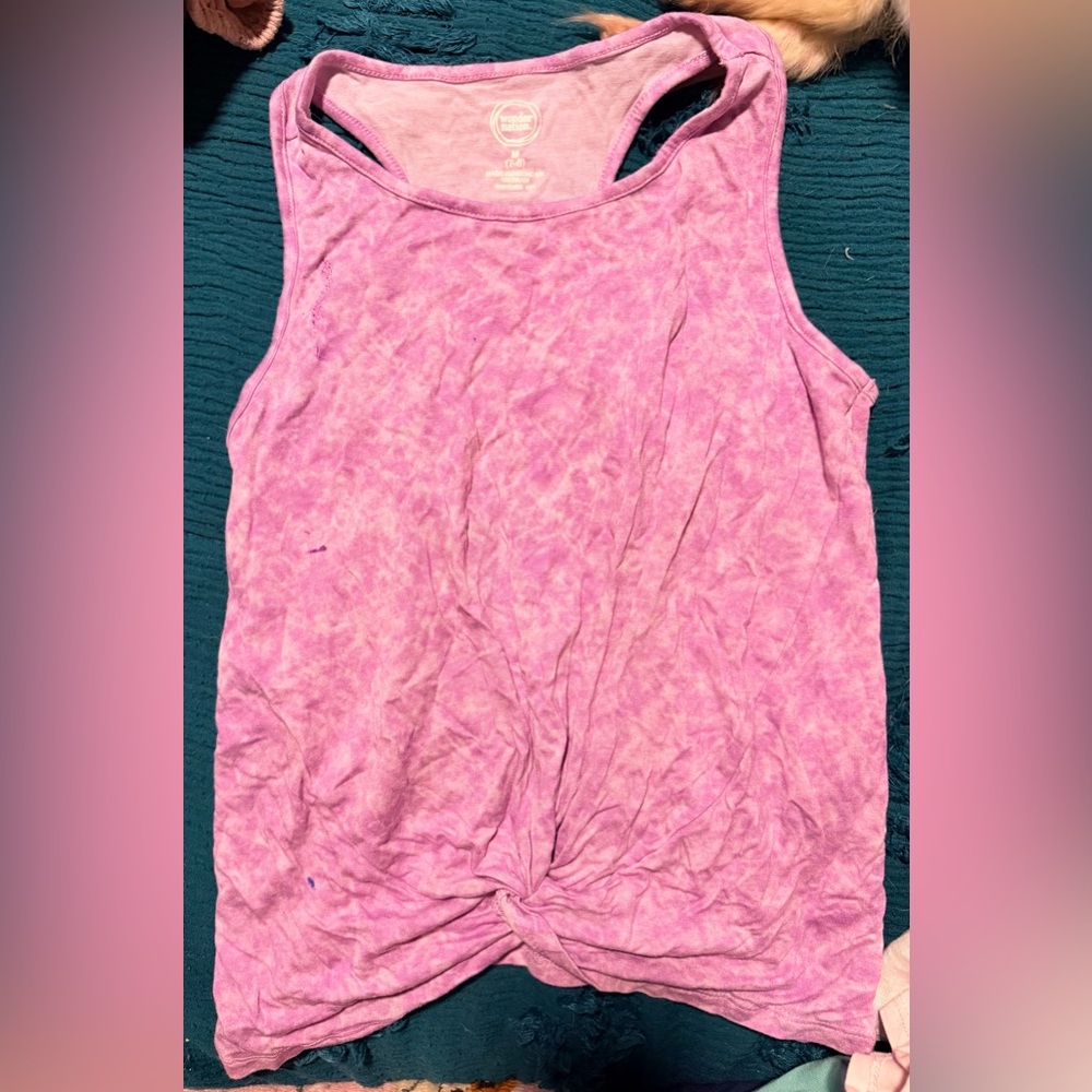 5 girls tees, different brand names, size 7/8